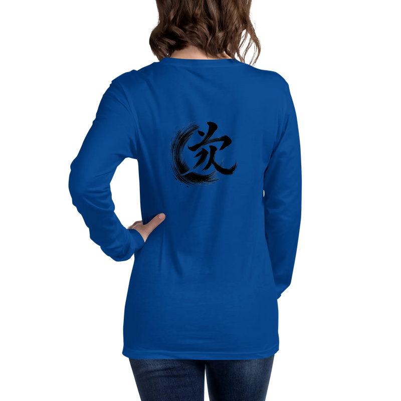 Kanji Longtee No4 Front Back (XS, S, M, L, XL, 2XL)