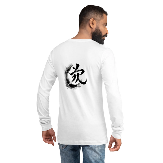 Kanji Longtee No4 Front Back (XS, S, M, L, XL, 2XL)