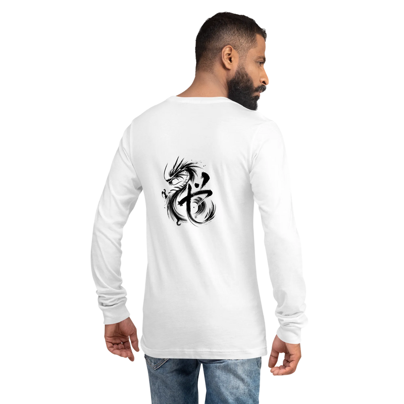 Kanji Longtee No7 Front Back (XS, S, M, L, XL, 2XL)